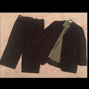 Men’s Black Suit | Size 3X